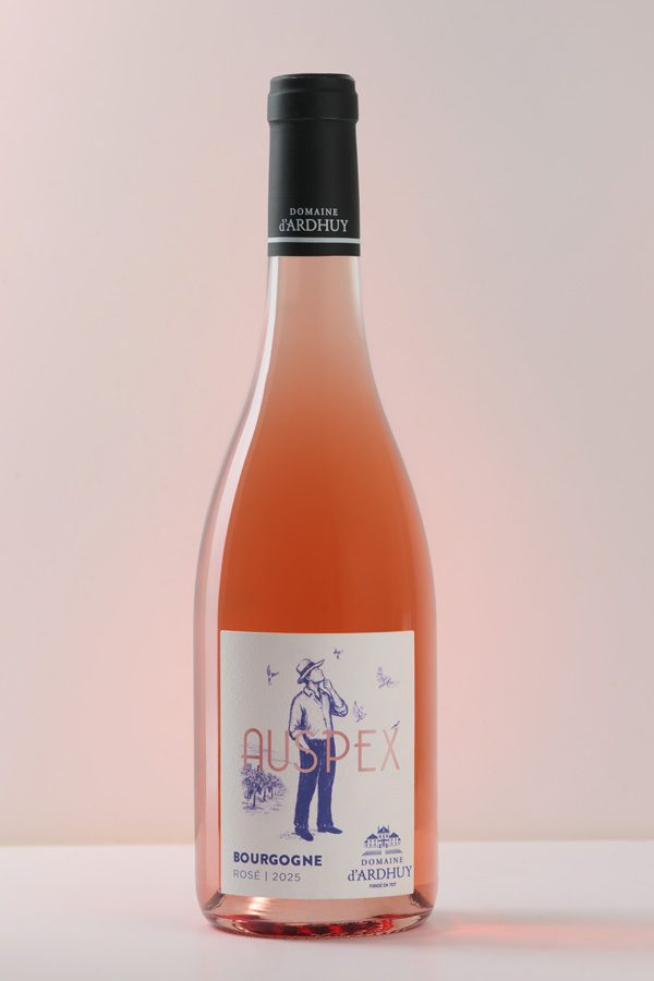 Auspex rosé de terroir - agence création packaging vin